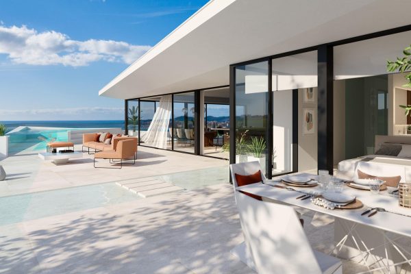 New luxury apartments El Higuerón Carat Sky Villas